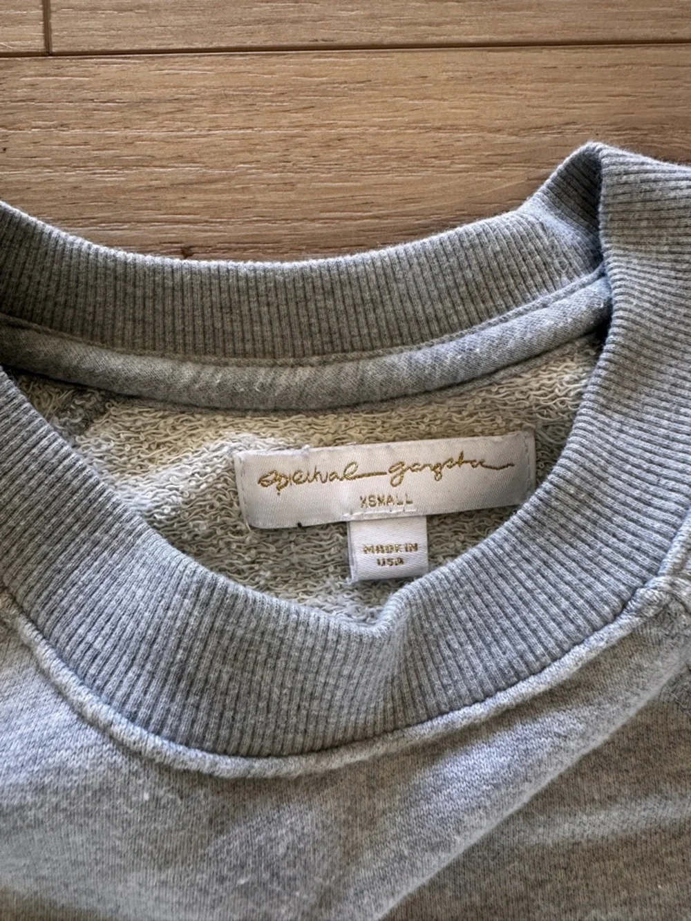 Spiritual Gangster Gray 'Let The Good Vibes Roll' Crewneck Sweatshirt - Picture 3 of 4